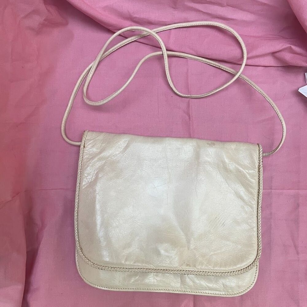 Vintage 70s ANDREA PFISTER Made In Italy Convertible Kidskin Disco BAG